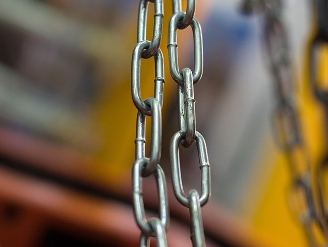 Chain production workshop